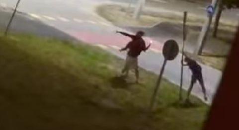 Videón az értelmetlen debreceni rombolás