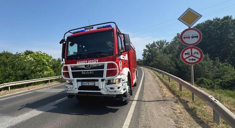 Így lángolt Veszprém vármegye, több emberért azonnal rohantak a mentők