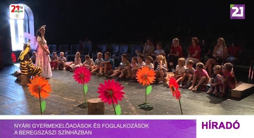 Nyári gyermekelőadások és foglalkozások a beregszászi színházban (videó)
