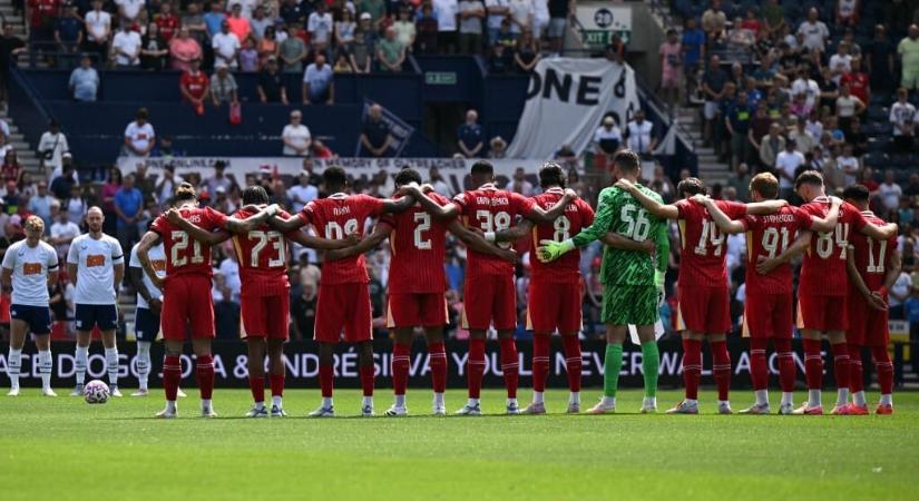 Szoboszlai gólpasszt adott, Kerkez bemutatkozott, győzelemmel tisztelgett Diogo Jota emléke előtt a Liverpool