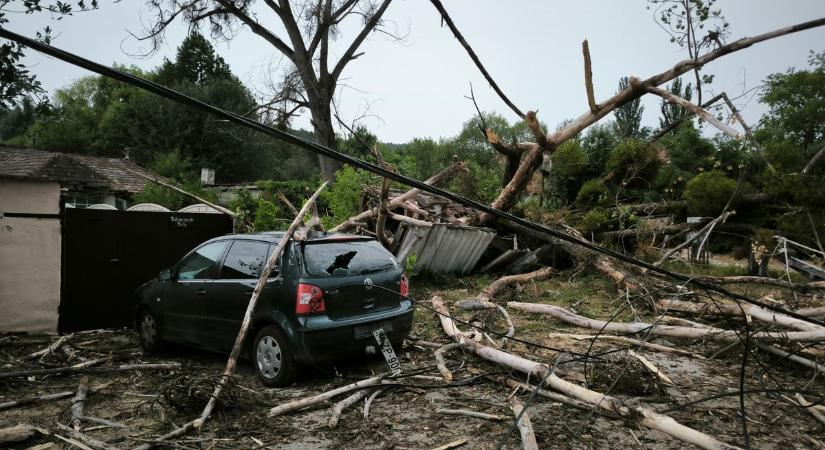 Haváriák hete Borsodban, avagy tört a Poló, hullt a jég