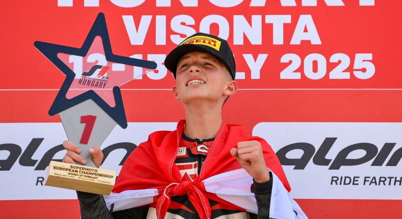A 14 éves versenyzőt ünnepelték Visontán, német siker S1GP-ben