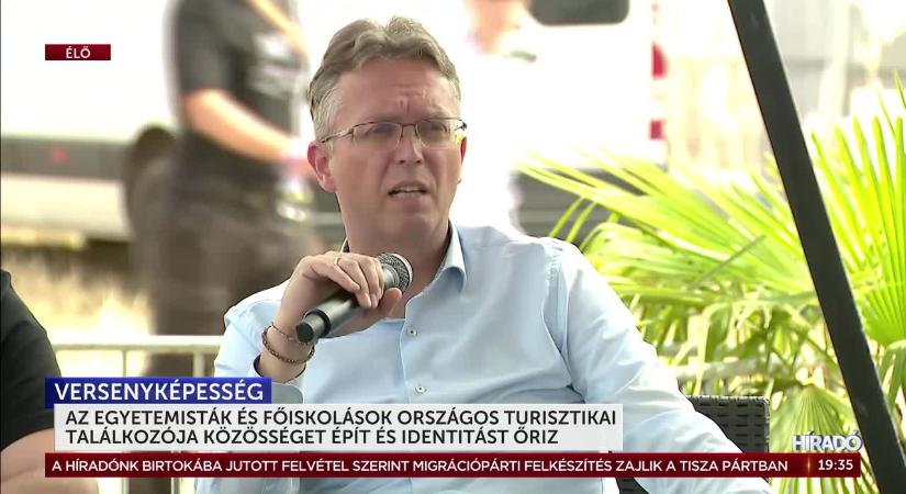 Hankó Balázs: Az Egyetemisták és Főiskolások Országos Turisztikai Találkozója közösséget épít és identitást őriz  videó