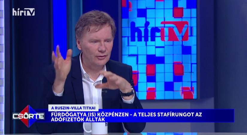 Csörte - Ruszin-Szendi fürdőgatyáját is az adófizetők állták  videó