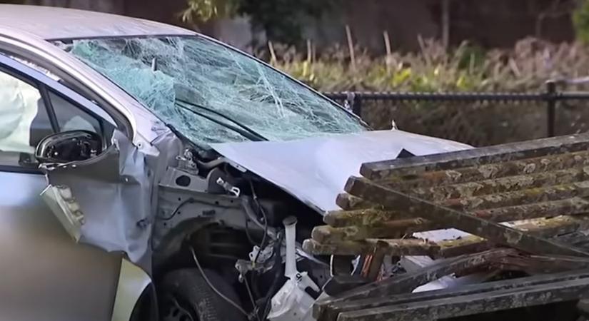 91 éves nő gázolt halálra egy nyugdíjas házaspárt és 2 éves unokájukat - Videó