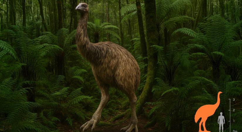 A gyapjas mamut mellett feltámasztanák ezt az ősi óriásmadarat is