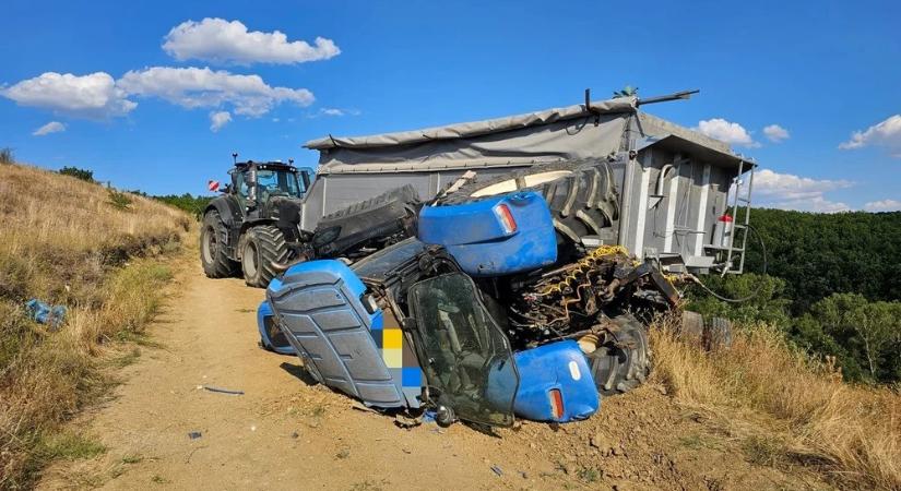 Tragédia: felborult a traktor, meghalt egy 14 éves gyermek