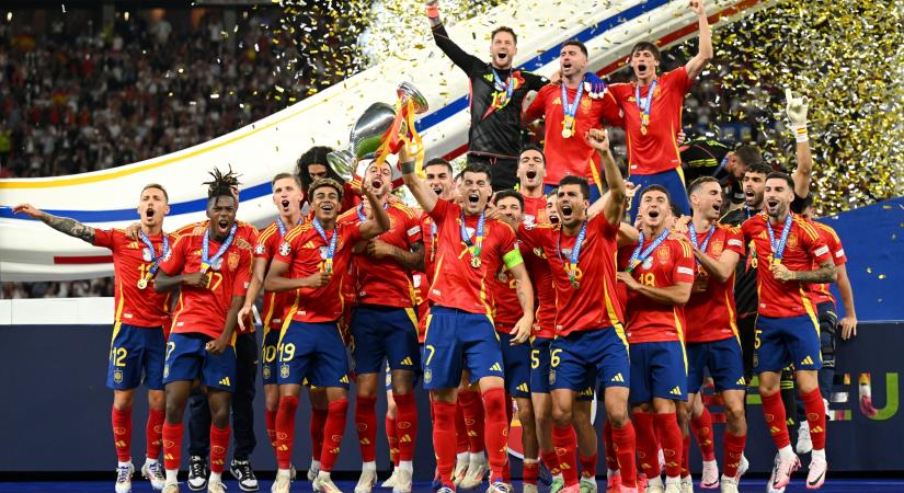 Egy éve ezen a napon: a spanyol futballválogatott felült az európai foci trónjára