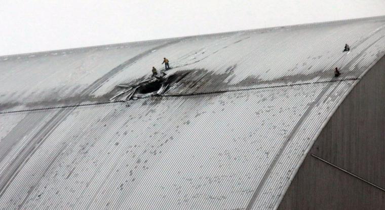 Megroppant a csernobili szarkofág, nemzetközi összefogásra van szükség