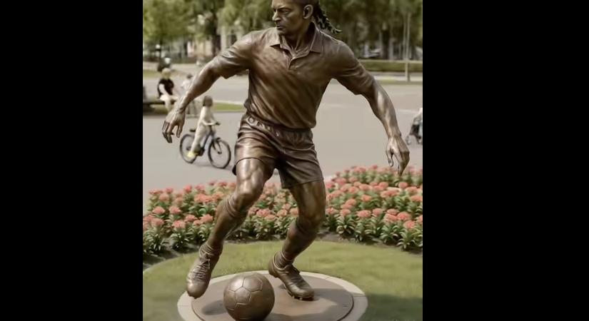 Nem létező Roberto Baggio szoborért őrül meg az olasz internet