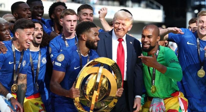 „Kicsit zavarba hozott” – a klub-vb legjobb játékosát meglepte Donald Trump (GALÉRIA)