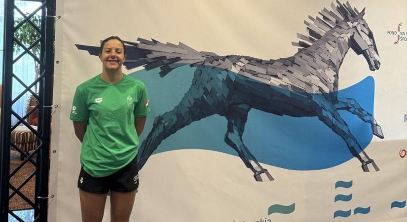 Nagy Napsugár: hetedik helyezés a medencés Eb-n
