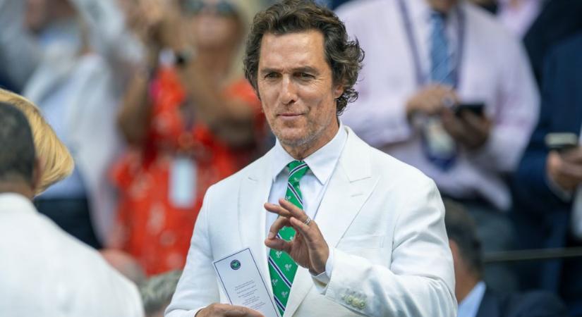 Matthew McConaughey felé tartottak a brit királyi család tagjai a wimbledoni döntőn, a színész olyat tett, hogy elolvadtak a netezők