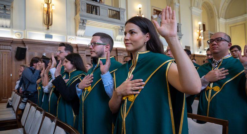 Doktoravató és díjátadó ünnepség a Debreceni Egyetemen
