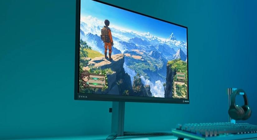 Maximum 320 Hz-et képes magából kipréselni a Philips dual mode-os monitora
