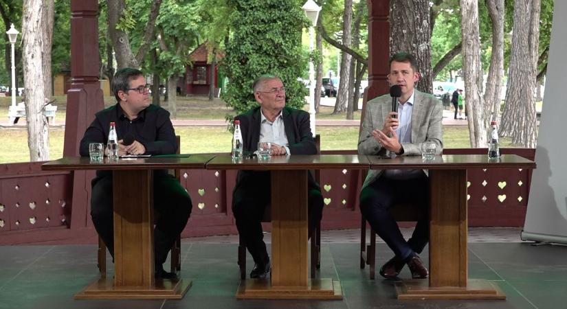 „Aranykort érlelő időket élünk” – Lezsák Sándor a palicsi Nyárhangoló Fesztivál vendége volt