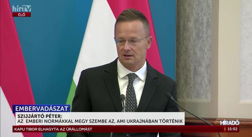 Szijjártó Péter: Brüsszel foglaljon állást az Ukrajnában zajló erőszakos és brutális kényszersorozások ügyében  videó