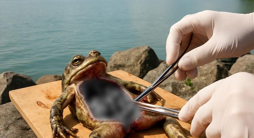 Békák és halak kioperált túlélő szíveivel kísérletezett