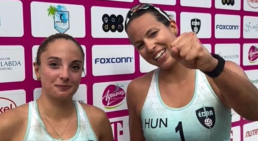 A Kun Stefánia és Villám Lilla páros nyerte a tatai fordulót