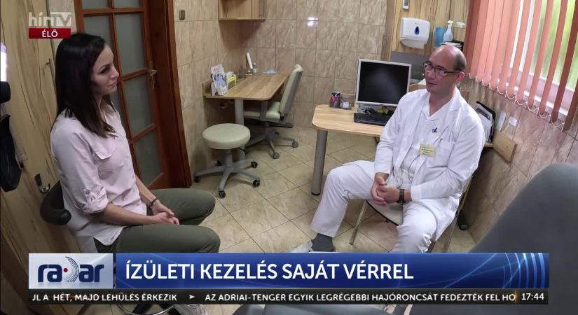 Radar - Ízületi kezelés saját vérrel  videó