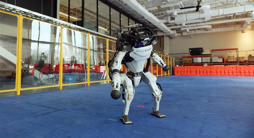Így táncolnak a Boston Dynamics robotjai