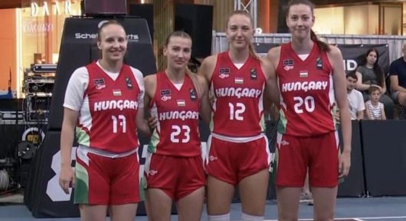 Vármegyei kosarasok is játszottak a 3x3-as válogatottban