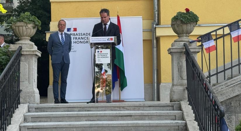 A demokratikus értékek életre keltéséről beszélt Budapesten a francia nagykövet