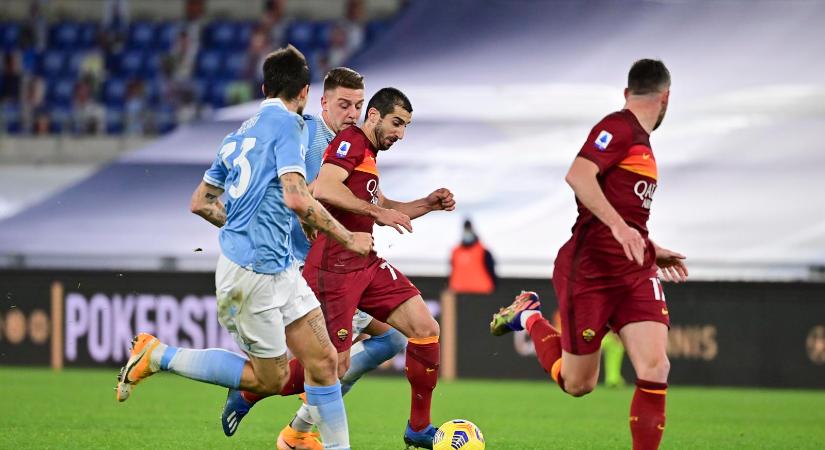 Serie A: Nagy verést kapott a dobogón álló Roma a városi rangadón - videó