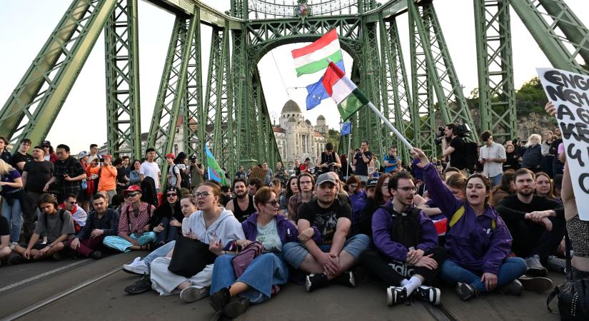 Nem marad büntetlenül a hídfoglalás – vádemelési javaslattal zárult a rendőrségi nyomozás