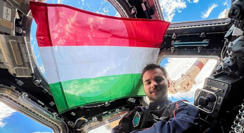 Kapu Tibor sikeresen landolt - Debrecenből is üdvözölték őt újra a Földön!