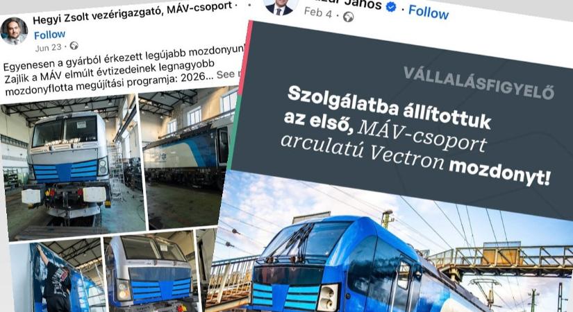 Olyan vonatokat bérel most a MÁV, amilyeneket Lázár visszamondott, jóval drágábban