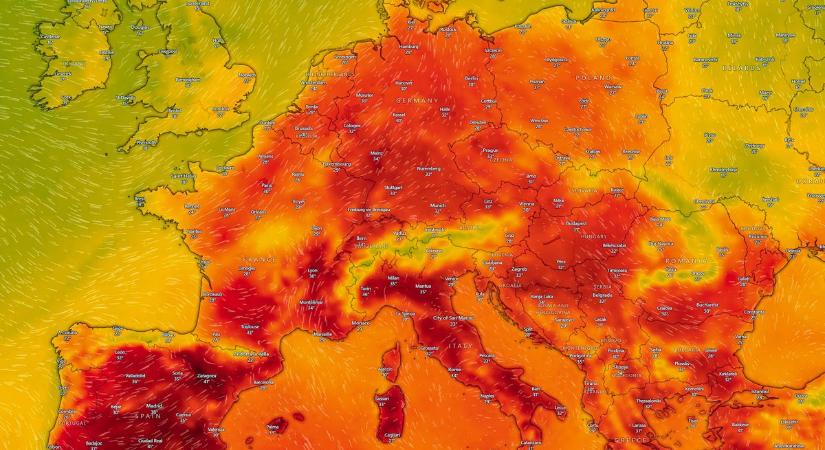 Nyugat-Európa legmelegebb júniusa – a hőhullámok új korszakot hoztak