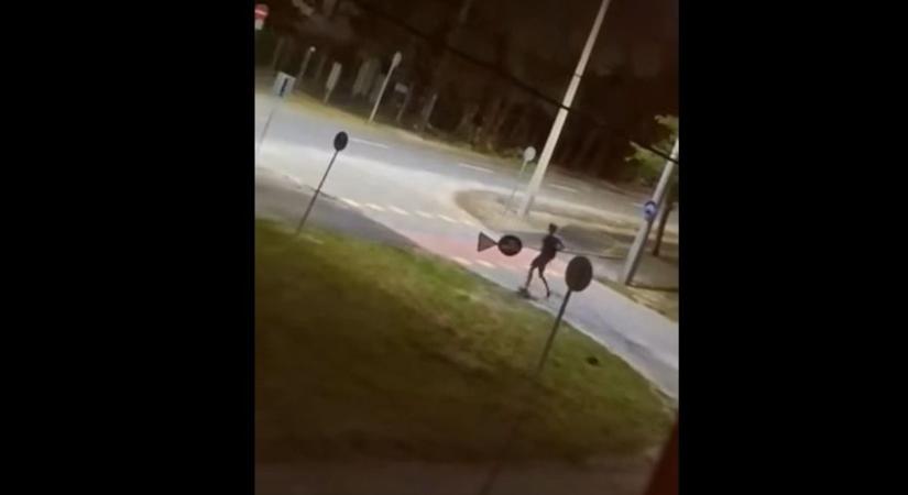 Veszélybe sodorták az autósokat, a rendőrségen kötöttek ki a debreceni fiatalok - videóval!