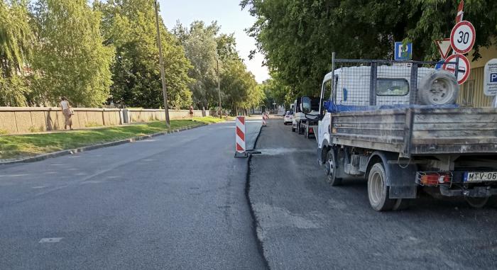 Még két hét és kész a Zechmeister utca