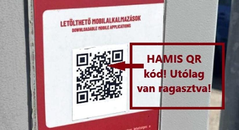 Hamis QR-kódokkal próbálják megszerezni a bankkártyaadatokat a fizetőparkoló jegyautomatáknál