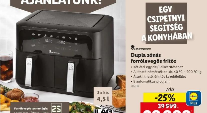 Ez a konyhai eszköz a legkeresettebb most, és a Lidl óriási kedvezményt biztosít rá