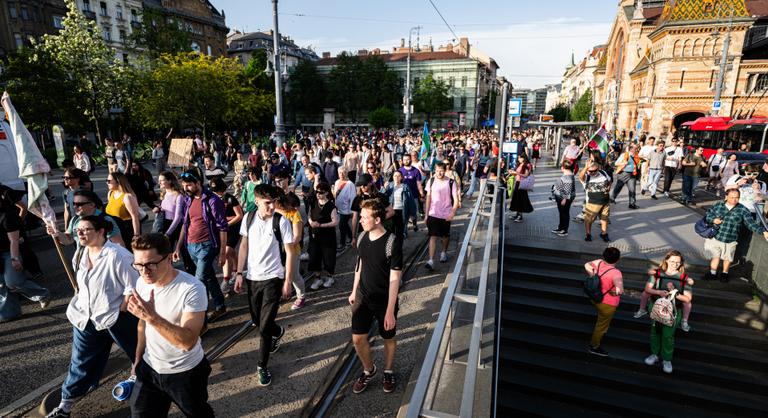 A BRFK vádemelési javaslattal zárta a nyomozást a Szabadság híd elfoglalása miatt