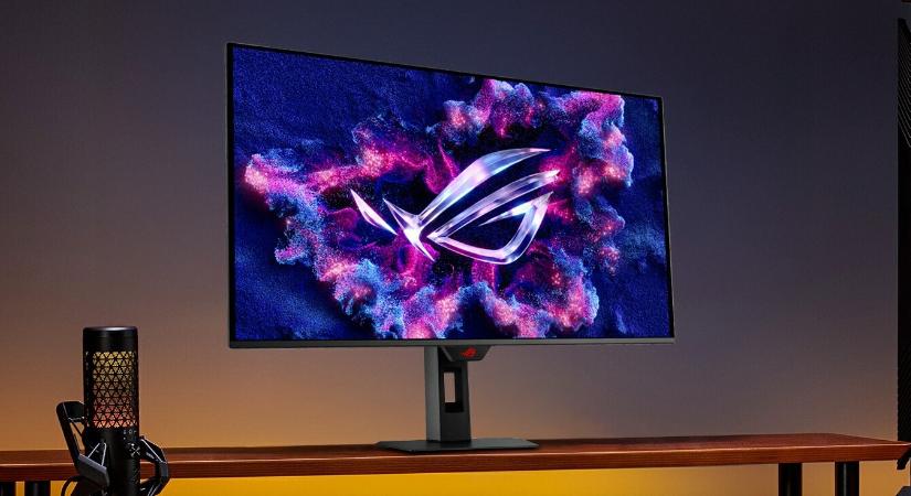 Méretes QD-OLED monitor jött az ASUS ROG-os portfóliójába