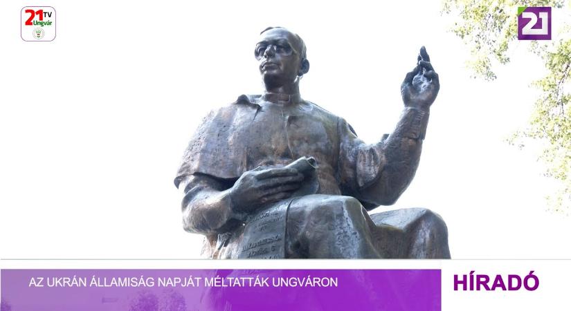 Az Ukrán Államiság Napját méltatták Ungváron (videó)