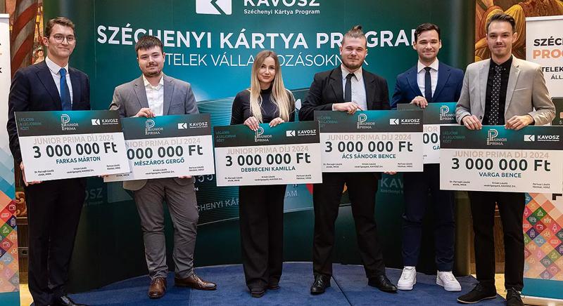 Junior Prima Díj: augusztusig várja a jelöléseket a KAVOSZ
