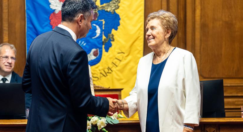 Pedagógus Életműdíjat kapott az egykori iskolaigazgató