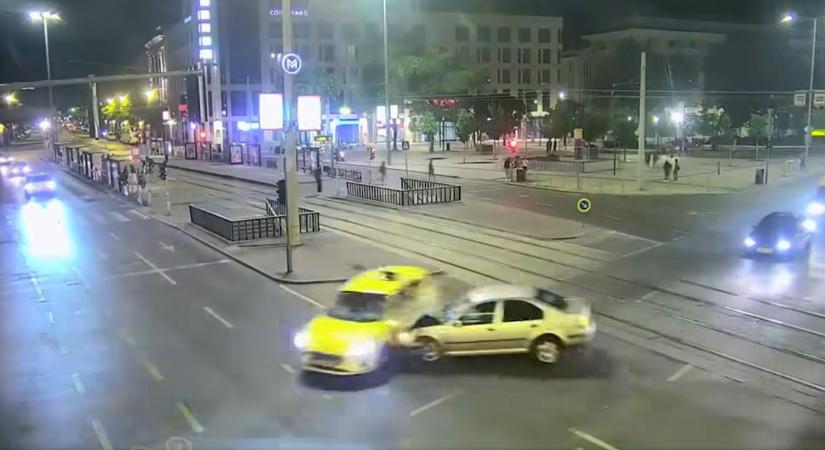 Autós üldözés volt Budapesten – Videóval