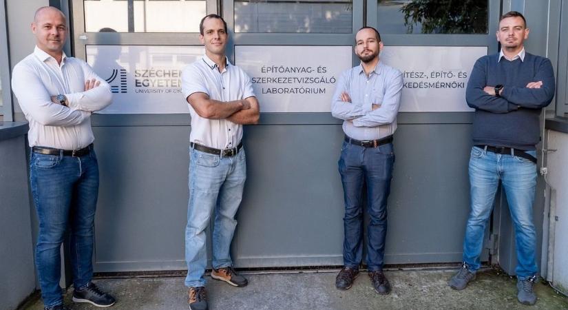Híd az ipar és az oktatás-kutatás között – Egyedülálló építőipari vizsgálatokat végez a Széchenyi István Egyetem laboratóriuma