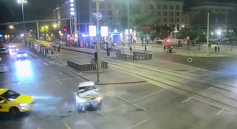 Filmbeillő jelenetek Budapesten: ámokfutót üldözött a rendőrség