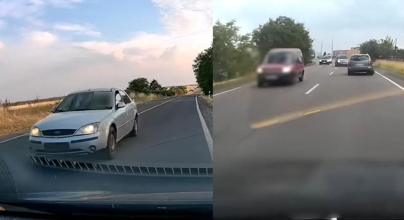 Videóra vették a 3-as főút legújabb hevesi rémeit! Védhetetlen, ahogy mások életével játszanak