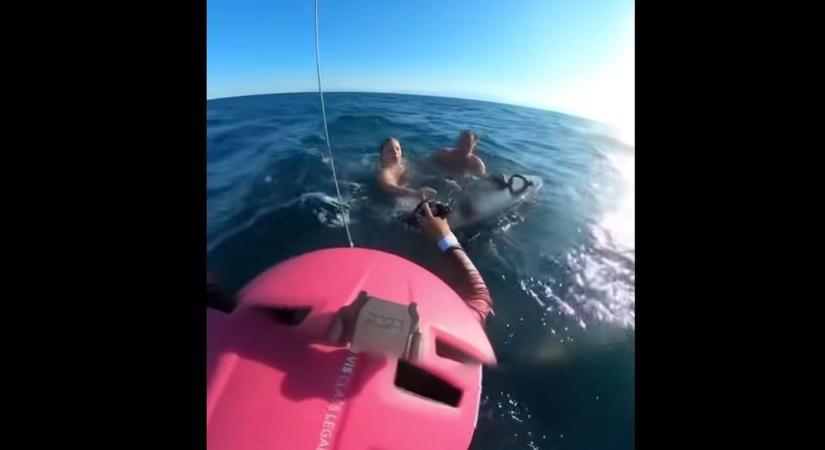 Rendkívüli: pécsiek a görög tengerből kimentett magyarok (VIDEÓ)