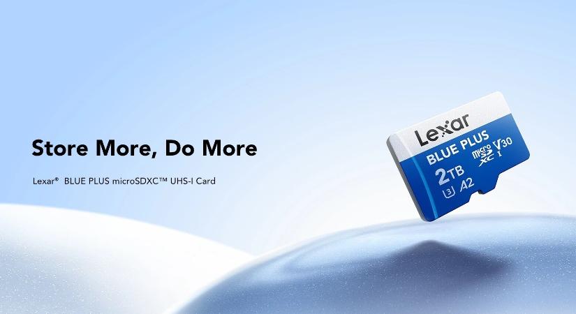 Bemutatkozott a Lexar legfrissebb, strapabíró memóriakártyája, a Blue Plus
