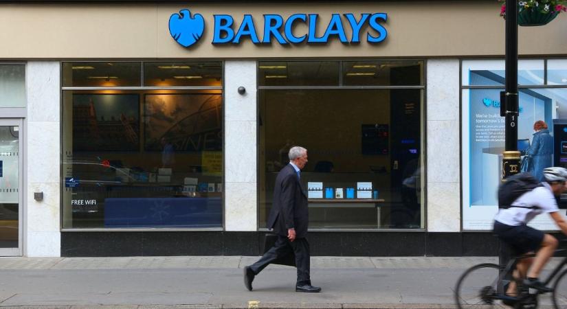 Pénzmosás miatt kapott gigabirságot a Barclays befektetési nagybank