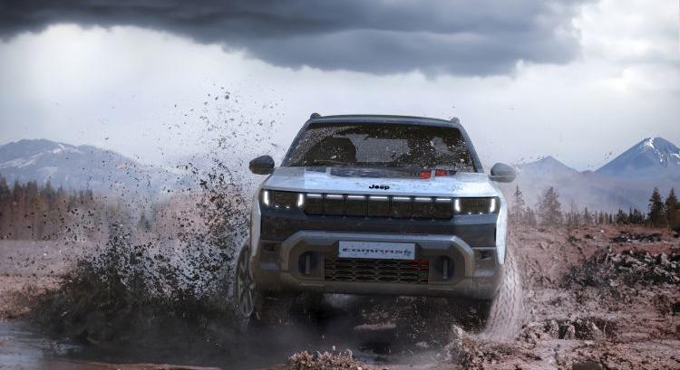 Terepre hangolt utastér: Jeep Compass 4xe belülről