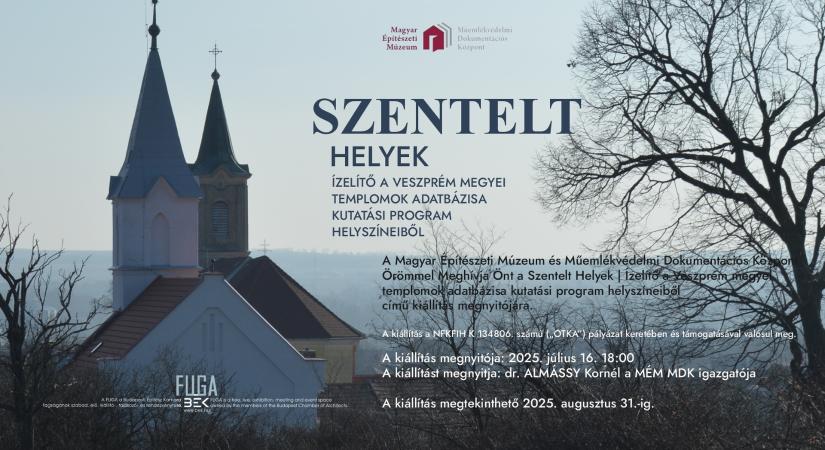 Szentelt helyek – kiállításmegnyitó
